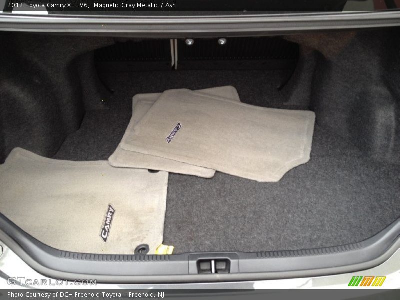 Magnetic Gray Metallic / Ash 2012 Toyota Camry XLE V6