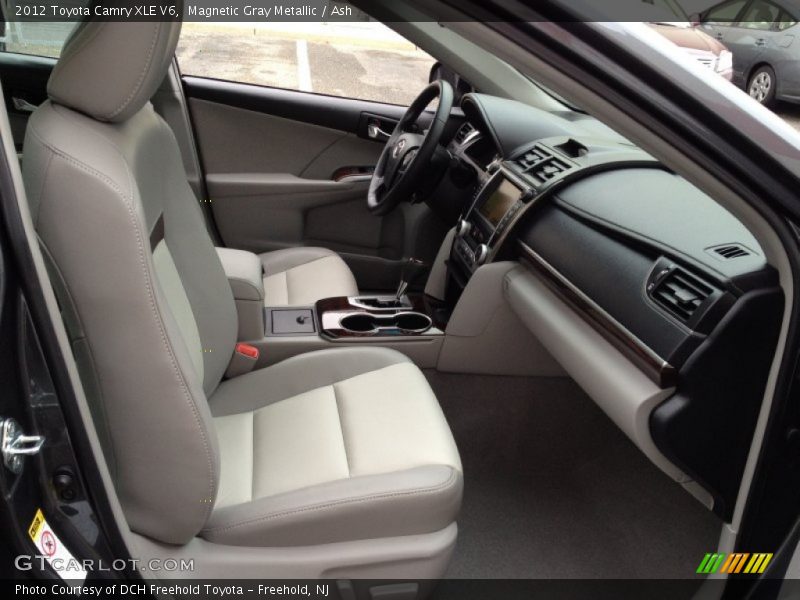 Magnetic Gray Metallic / Ash 2012 Toyota Camry XLE V6