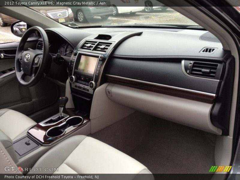 Magnetic Gray Metallic / Ash 2012 Toyota Camry XLE V6