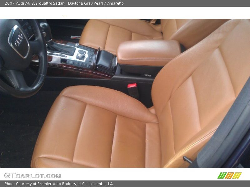 Daytona Grey Pearl / Amaretto 2007 Audi A6 3.2 quattro Sedan