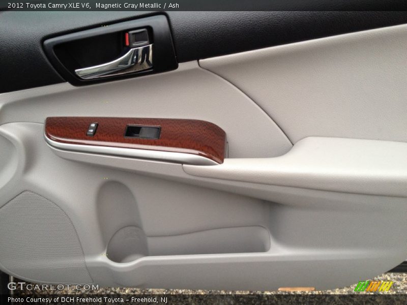 Magnetic Gray Metallic / Ash 2012 Toyota Camry XLE V6