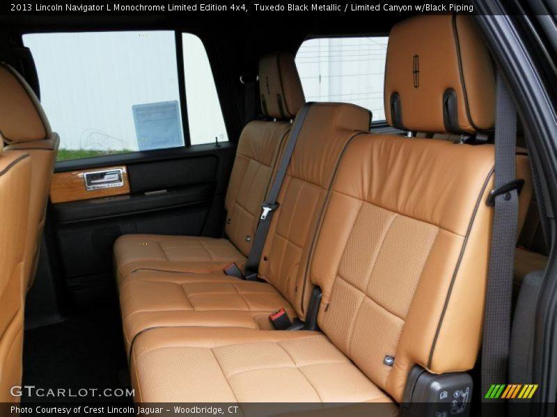 Tuxedo Black Metallic / Limited Canyon w/Black Piping 2013 Lincoln Navigator L Monochrome Limited Edition 4x4