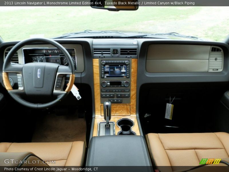 Tuxedo Black Metallic / Limited Canyon w/Black Piping 2013 Lincoln Navigator L Monochrome Limited Edition 4x4