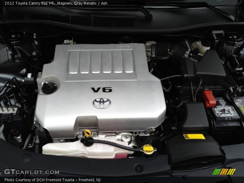 Magnetic Gray Metallic / Ash 2012 Toyota Camry XLE V6