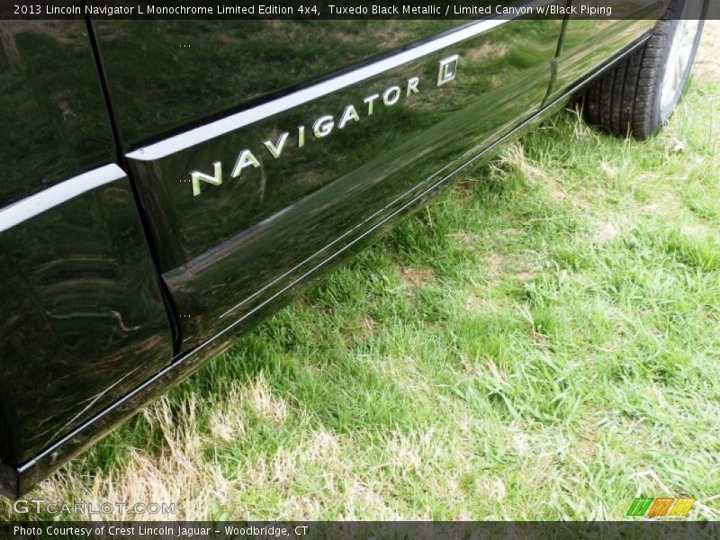 Tuxedo Black Metallic / Limited Canyon w/Black Piping 2013 Lincoln Navigator L Monochrome Limited Edition 4x4