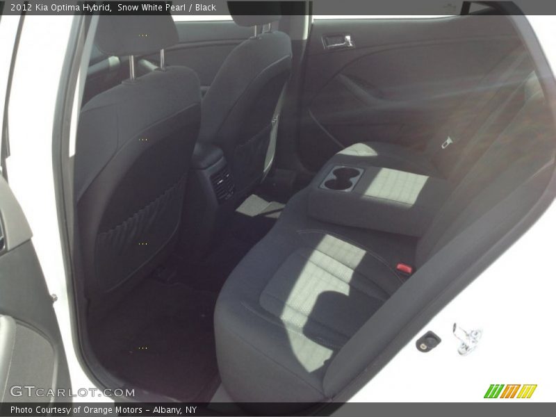 Snow White Pearl / Black 2012 Kia Optima Hybrid