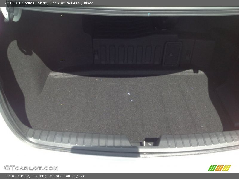 Snow White Pearl / Black 2012 Kia Optima Hybrid