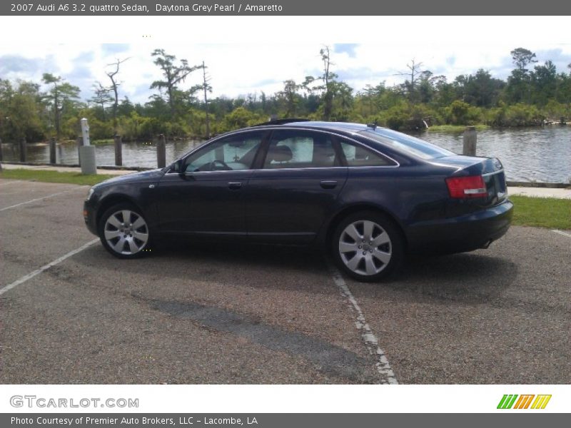 Daytona Grey Pearl / Amaretto 2007 Audi A6 3.2 quattro Sedan