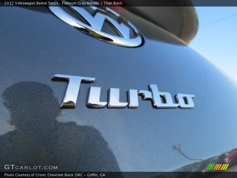 Platinum Gray Metallic / Titan Black 2012 Volkswagen Beetle Turbo