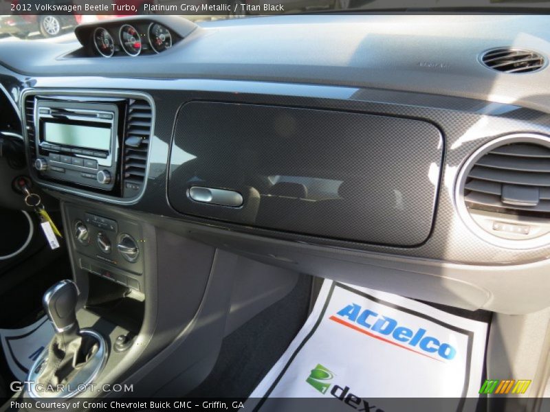 Platinum Gray Metallic / Titan Black 2012 Volkswagen Beetle Turbo