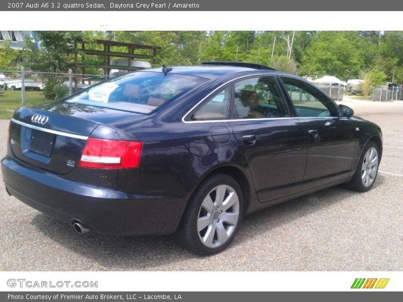Daytona Grey Pearl / Amaretto 2007 Audi A6 3.2 quattro Sedan