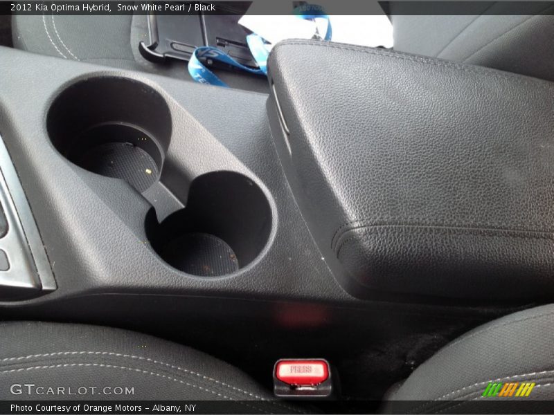 Snow White Pearl / Black 2012 Kia Optima Hybrid