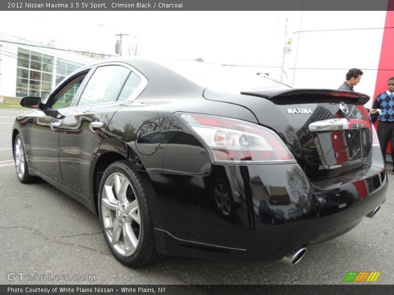 Crimson Black / Charcoal 2012 Nissan Maxima 3.5 SV Sport
