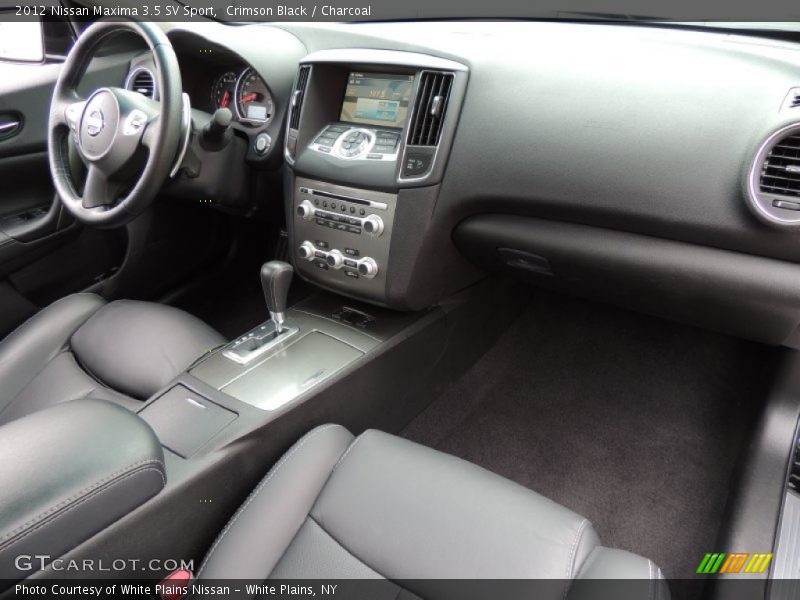 Crimson Black / Charcoal 2012 Nissan Maxima 3.5 SV Sport
