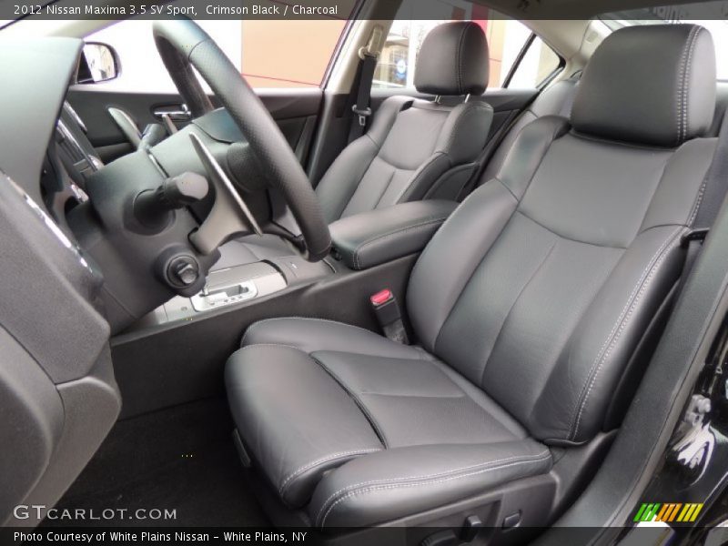 Crimson Black / Charcoal 2012 Nissan Maxima 3.5 SV Sport