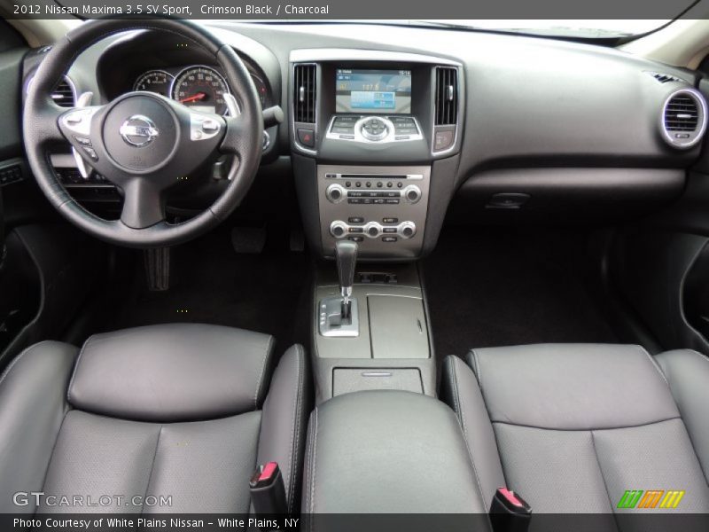 Crimson Black / Charcoal 2012 Nissan Maxima 3.5 SV Sport