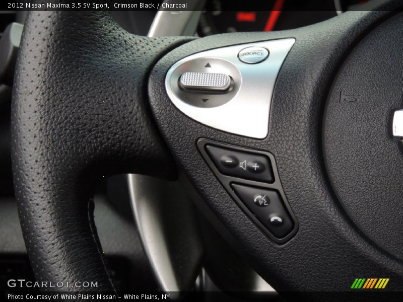 Crimson Black / Charcoal 2012 Nissan Maxima 3.5 SV Sport