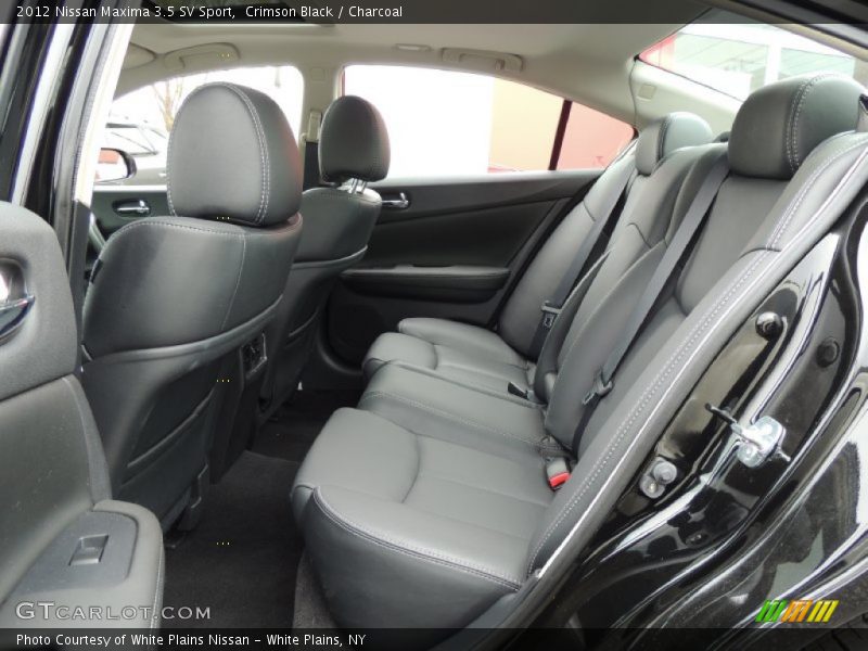 Crimson Black / Charcoal 2012 Nissan Maxima 3.5 SV Sport