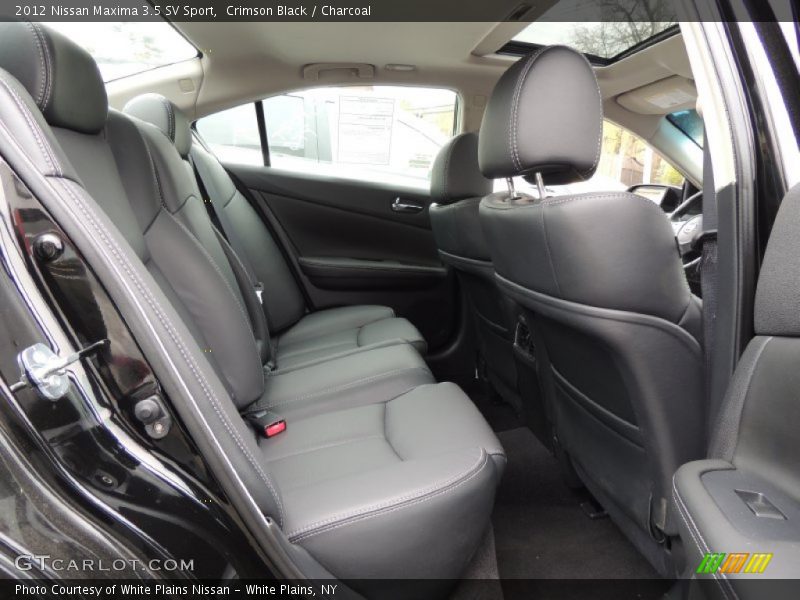 Crimson Black / Charcoal 2012 Nissan Maxima 3.5 SV Sport