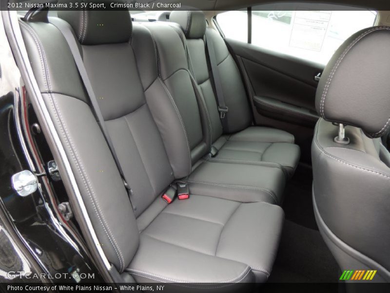 Crimson Black / Charcoal 2012 Nissan Maxima 3.5 SV Sport
