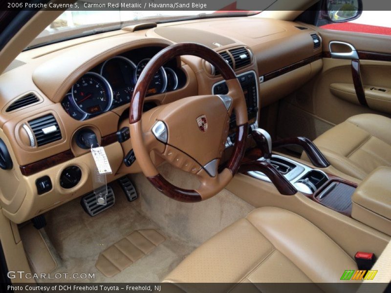  2006 Cayenne S Havanna/Sand Beige Interior