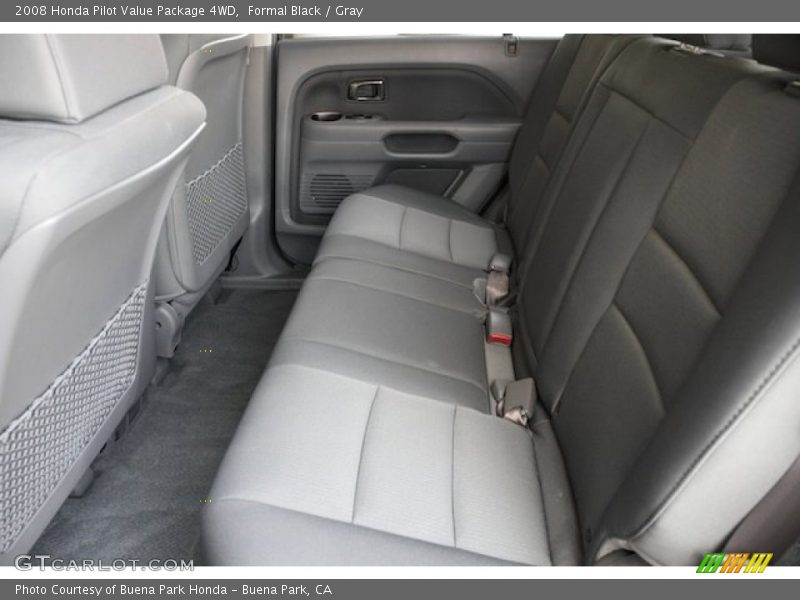 Formal Black / Gray 2008 Honda Pilot Value Package 4WD