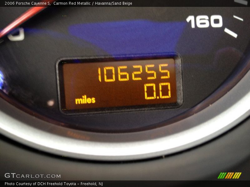 Carmon Red Metallic / Havanna/Sand Beige 2006 Porsche Cayenne S