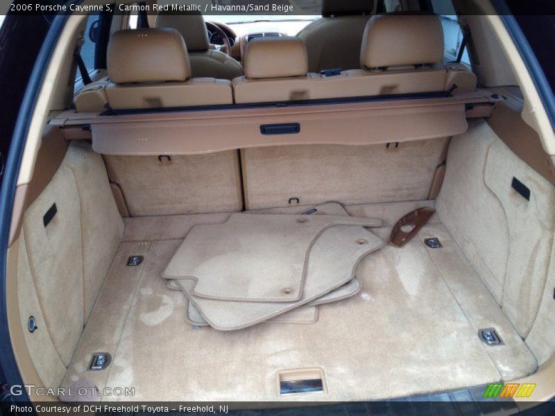  2006 Cayenne S Trunk
