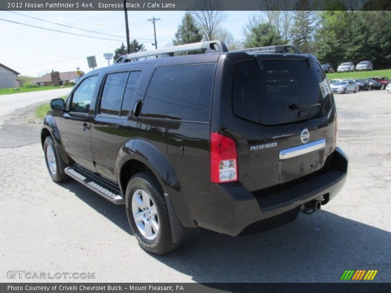 Espresso Black / Cafe Latte 2012 Nissan Pathfinder S 4x4