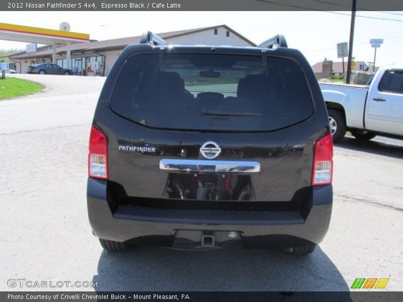 Espresso Black / Cafe Latte 2012 Nissan Pathfinder S 4x4