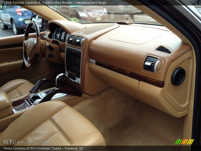 Dashboard of 2006 Cayenne S