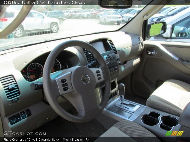 Espresso Black / Cafe Latte 2012 Nissan Pathfinder S 4x4