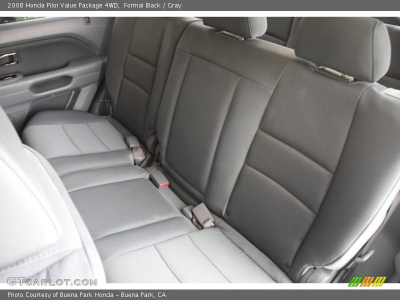 Formal Black / Gray 2008 Honda Pilot Value Package 4WD