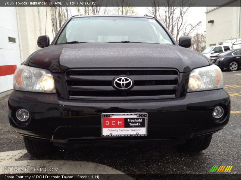 Black / Ash Gray 2006 Toyota Highlander V6 4WD