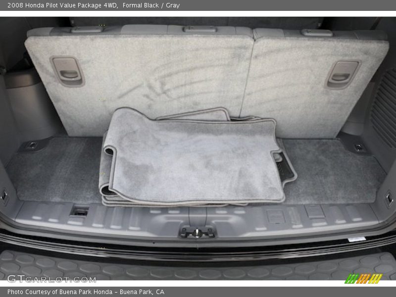 Formal Black / Gray 2008 Honda Pilot Value Package 4WD