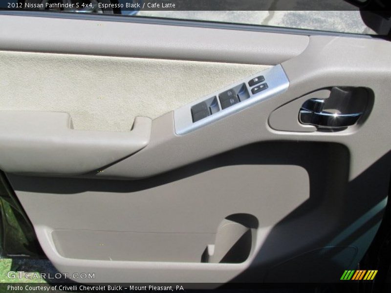 Espresso Black / Cafe Latte 2012 Nissan Pathfinder S 4x4