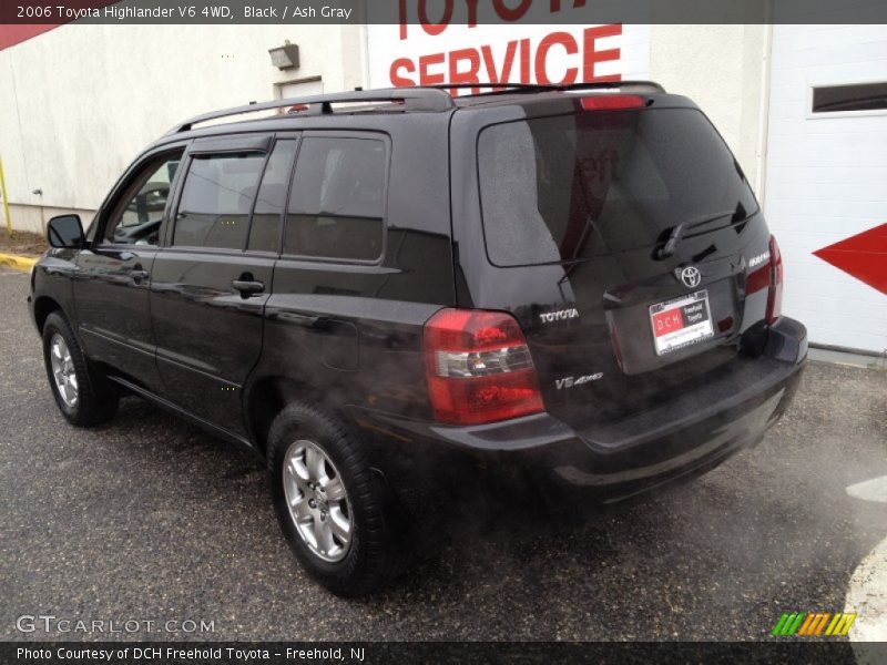 Black / Ash Gray 2006 Toyota Highlander V6 4WD