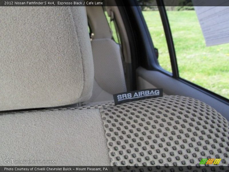 Espresso Black / Cafe Latte 2012 Nissan Pathfinder S 4x4