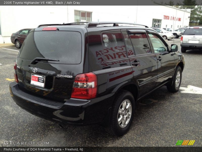 Black / Ash Gray 2006 Toyota Highlander V6 4WD