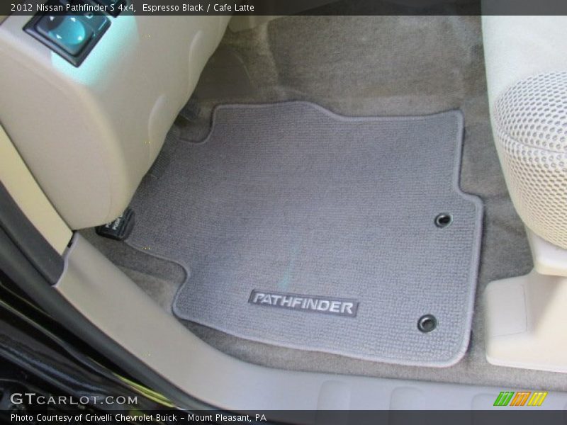 Espresso Black / Cafe Latte 2012 Nissan Pathfinder S 4x4