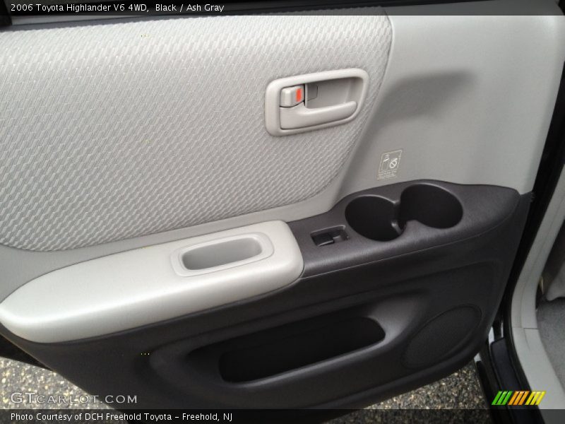 Black / Ash Gray 2006 Toyota Highlander V6 4WD