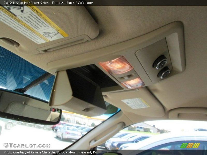 Espresso Black / Cafe Latte 2012 Nissan Pathfinder S 4x4