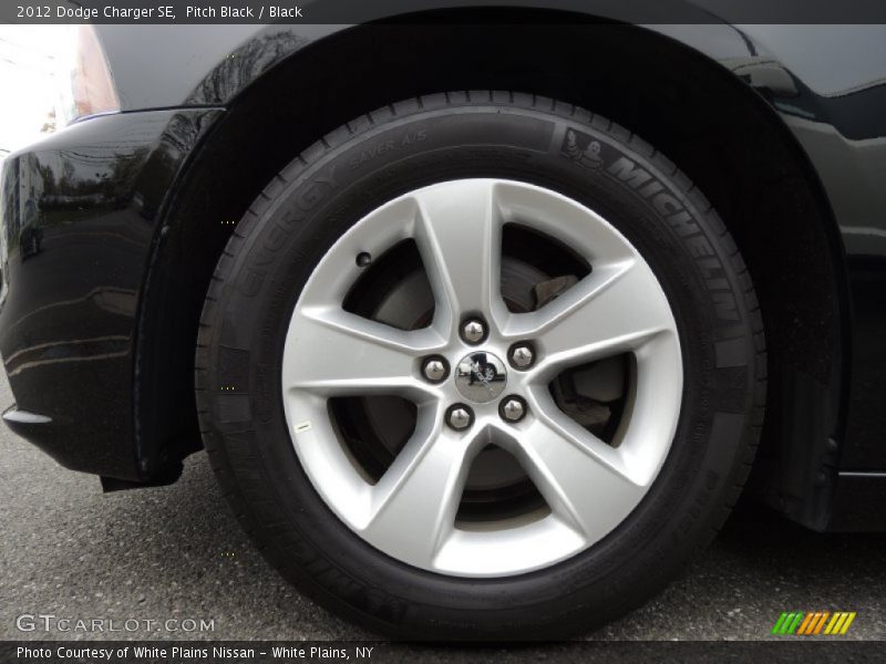 Pitch Black / Black 2012 Dodge Charger SE