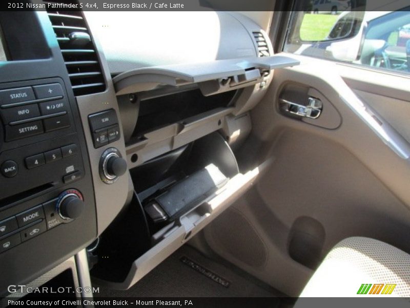 Espresso Black / Cafe Latte 2012 Nissan Pathfinder S 4x4