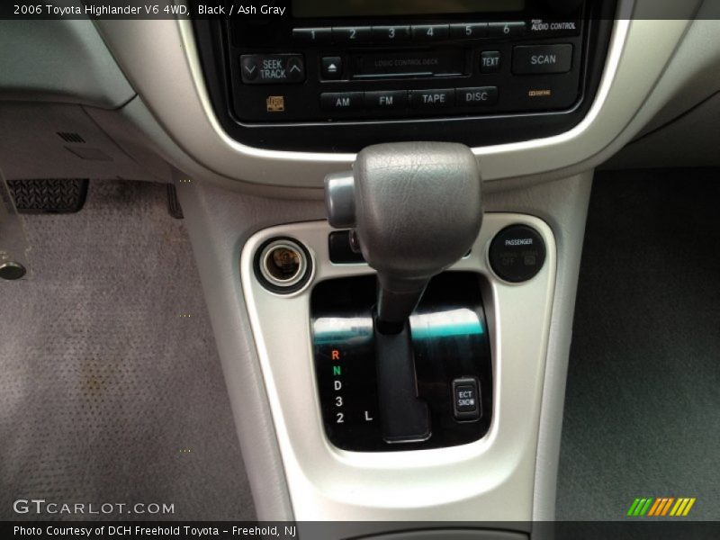 Black / Ash Gray 2006 Toyota Highlander V6 4WD