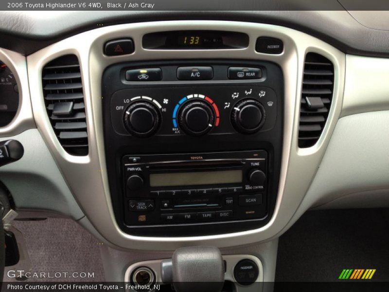 Black / Ash Gray 2006 Toyota Highlander V6 4WD