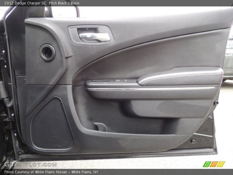 Pitch Black / Black 2012 Dodge Charger SE