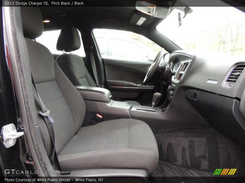 Pitch Black / Black 2012 Dodge Charger SE