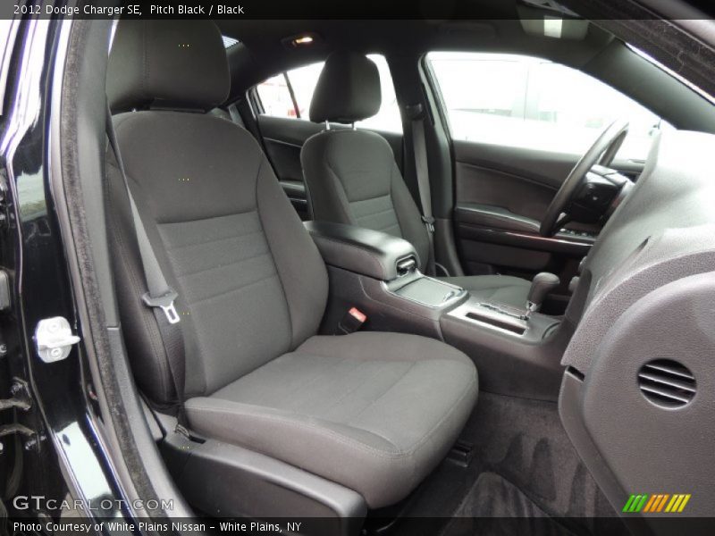 Pitch Black / Black 2012 Dodge Charger SE