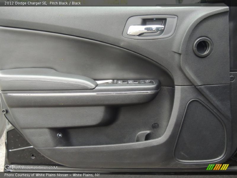 Pitch Black / Black 2012 Dodge Charger SE